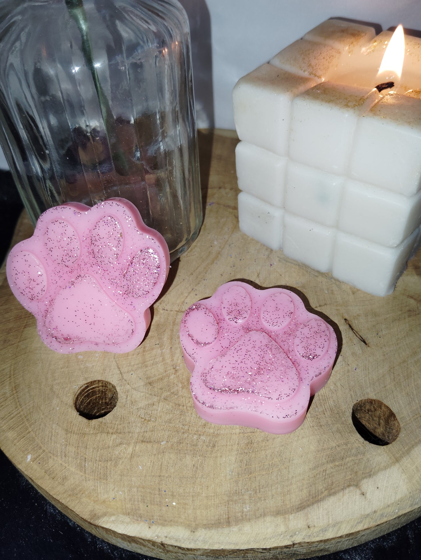 Fondant parfumé framboise noire vanille